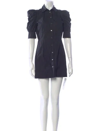 Pre-owned Frame Mini Dress In Blue