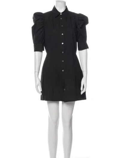 Pre-owned Frame Mini Dress In Blue