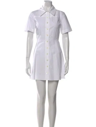 Pre-owned Frame Mini Dress W/ Tags In Gray