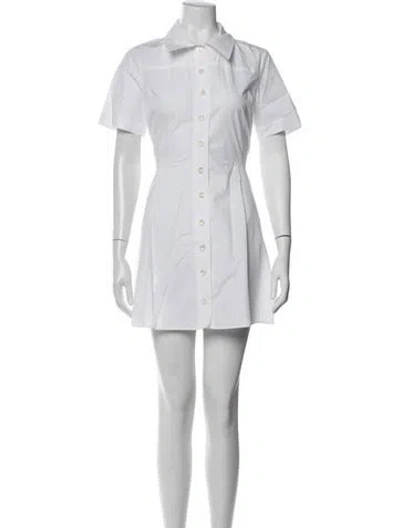 Pre-owned Frame Mini Dress W/ Tags In Neutrals