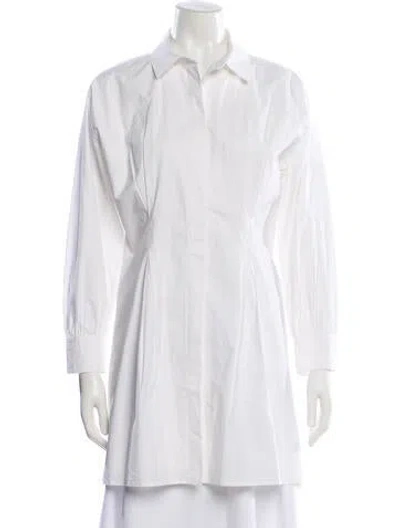 Pre-owned Frame Mini Dress In White