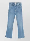 Frame Mini Flared Bootcut Jeans In Blue