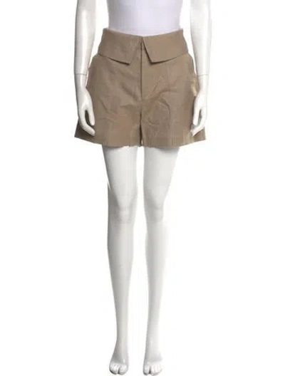 Pre-owned Frame Mini Shorts W/ Tags In Neutral