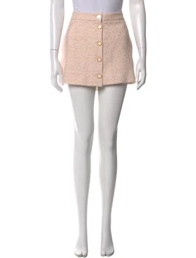 Pre-owned Frame Mini Skirt W/ Tags In Pink