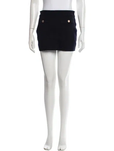 Pre-owned Frame Mini Skirt In White