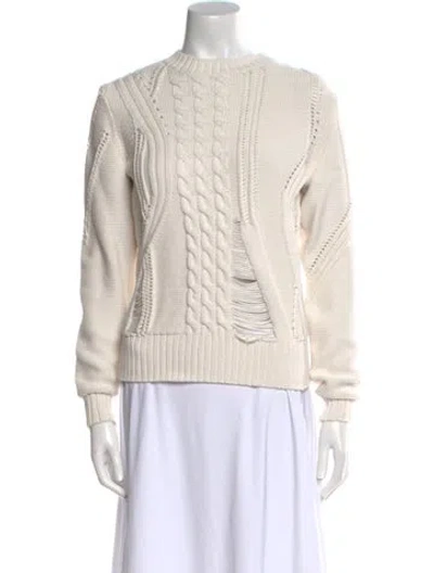 Pre-owned Frame Mock Neck Sweater In Multi