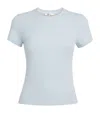 Frame Modal-blend The Rib T-shirt In Blue