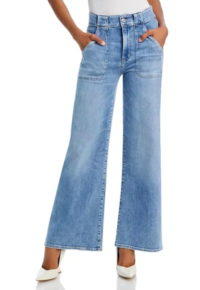 Frame Modern Pocket Jean In Carpenter In Blue