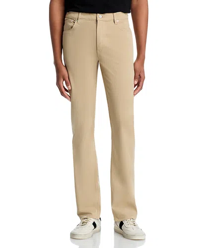 Frame Modern Slim Straight Fit Jeans In Beige In Nude