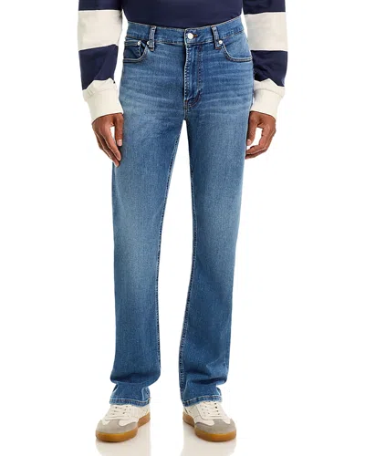 Frame Modern Straight 32.5 Jeans In Mood In Blue