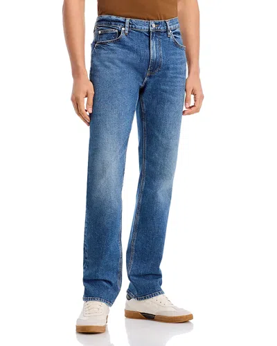 Frame Modern Straight Fit Jeans In Stanton In Blue