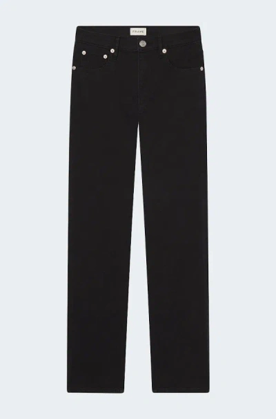 Frame Modern Straight Jeans In Black