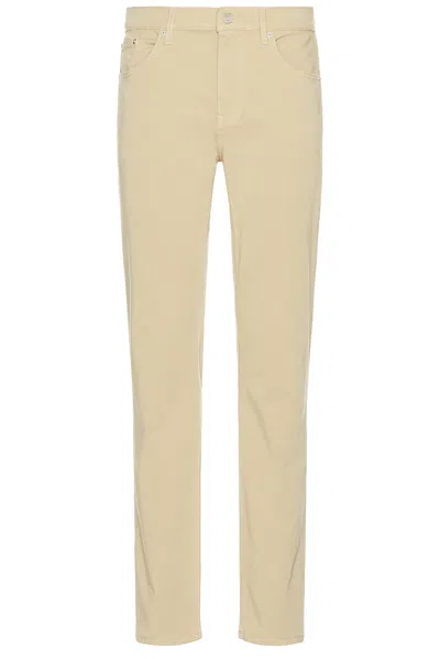 Frame Modern Straight Jeans In Beige