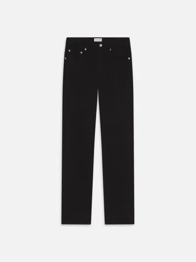 Frame Modern Straight Jeans In Black