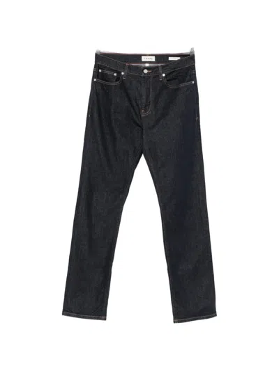 Frame Modern Straight Jeans In Blue