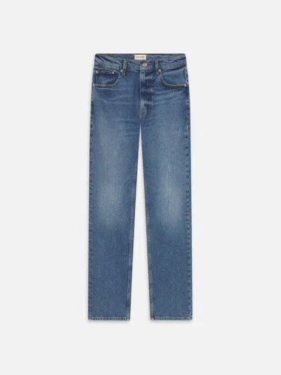 Frame Modern Straight Jeans In Blue