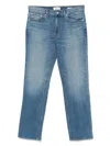 Frame Modern Straight Jeans In Blue