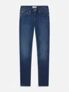 Frame Modern Straight Jeans In Blue
