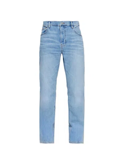 Frame Modern Straight Jeans In Blue