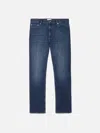 Frame Modern Straight Jeans In Blue