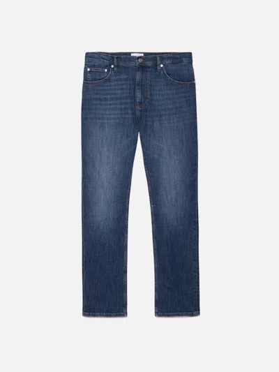 Frame Modern Straight Jeans In Blue
