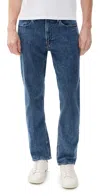 Frame Modern Straight Jeans Blue Lake In Blue