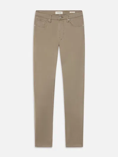 Frame Modern Straight Jeans In Brown