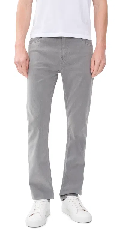 Frame Modern Straight Jeans Dusty Emerald In Gray