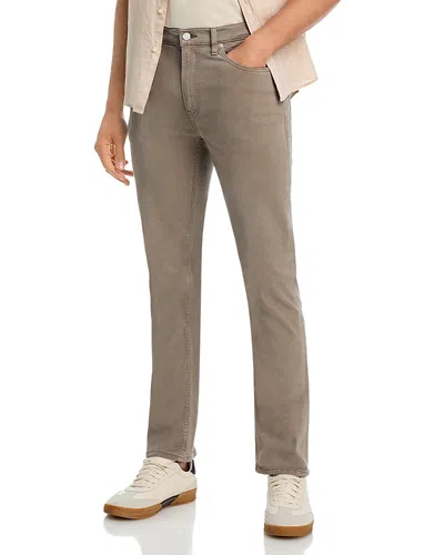 Frame Modern Straight Jeans In Stone Grey In Brown