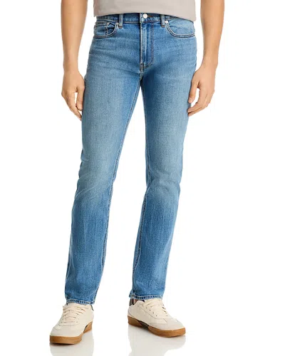 Frame Modern Straight Jeans In Thundercliff In Blue