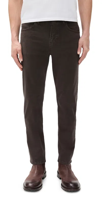 Frame Modern Straight Jeans Mocha In Brown