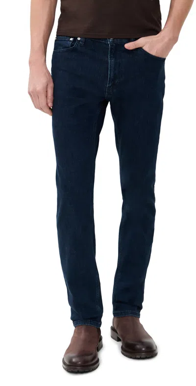 Frame Modern Straight Jeans Orion In Blue