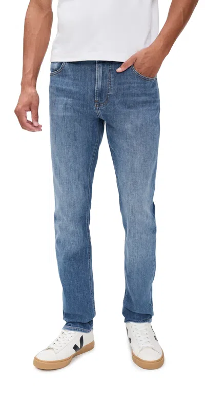 Frame Modern Straight Jeans Premier In Blue