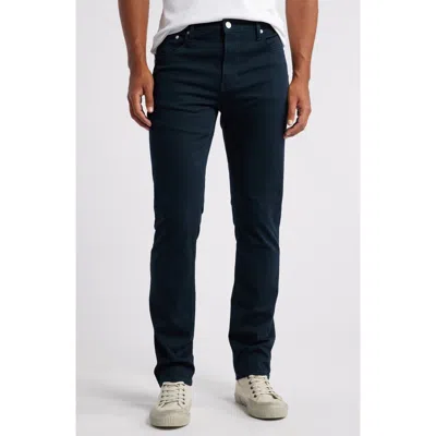 Frame Modern Straight Leg Five-pocket Twill Pants In Blue