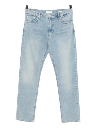 Frame Modern Straight-leg Jeans In Blue