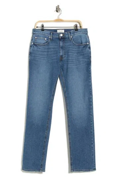 Frame Modern Straight Leg Jeans In Blue