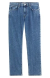 Frame Modern Straight Leg Jeans In Blue Lake
