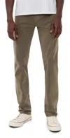 Frame Modern Straight Twill Jeans Old Sage In Green