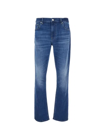 Frame Modern Straight-leg Jeans In Blue