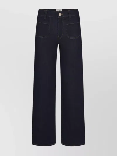 FRAME MODERNIST HIGH WAIST PALAZZO JEANS