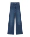 Frame Multi-pocket Denim Trousers In Blue