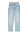Frame Le Jane Crop High Rise Jeans In Blue