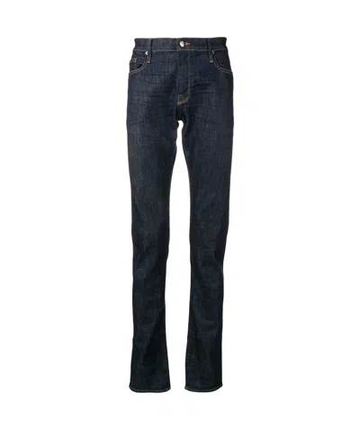 Frame Multi-pocket Jeans In Black