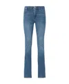 Frame Slim Faded Jeans In Blue