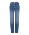 Frame Multi-pocket Jeans In Blue