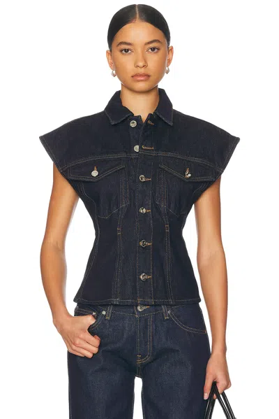 FRAME NIPPED VEST