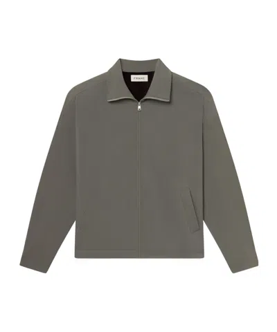 Frame Nylon Jacket In Gray