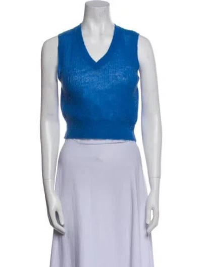 Pre-owned Frame Nylon Skirt Set In Blue