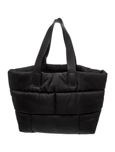Pre-owned Frame Nylon Tote In Black
