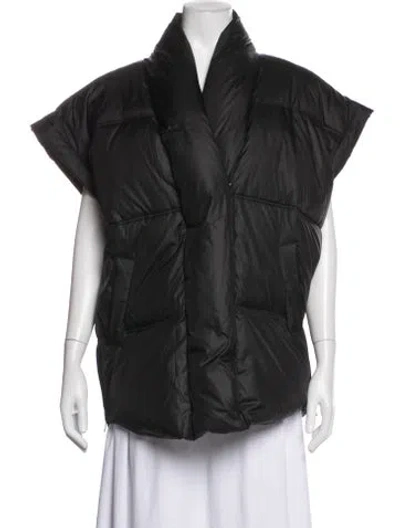 Pre-owned Frame Nylon Vest In Black